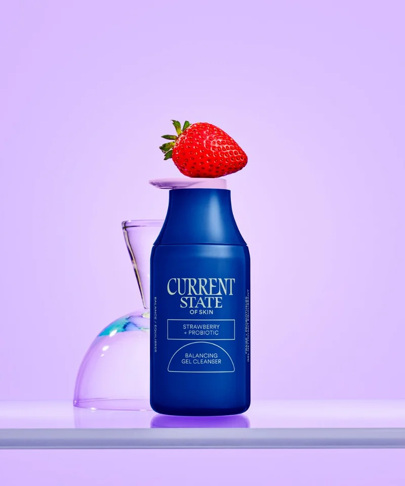 الحالة الحالية Strawberry + Probiotic Balancing Gel Cleanser